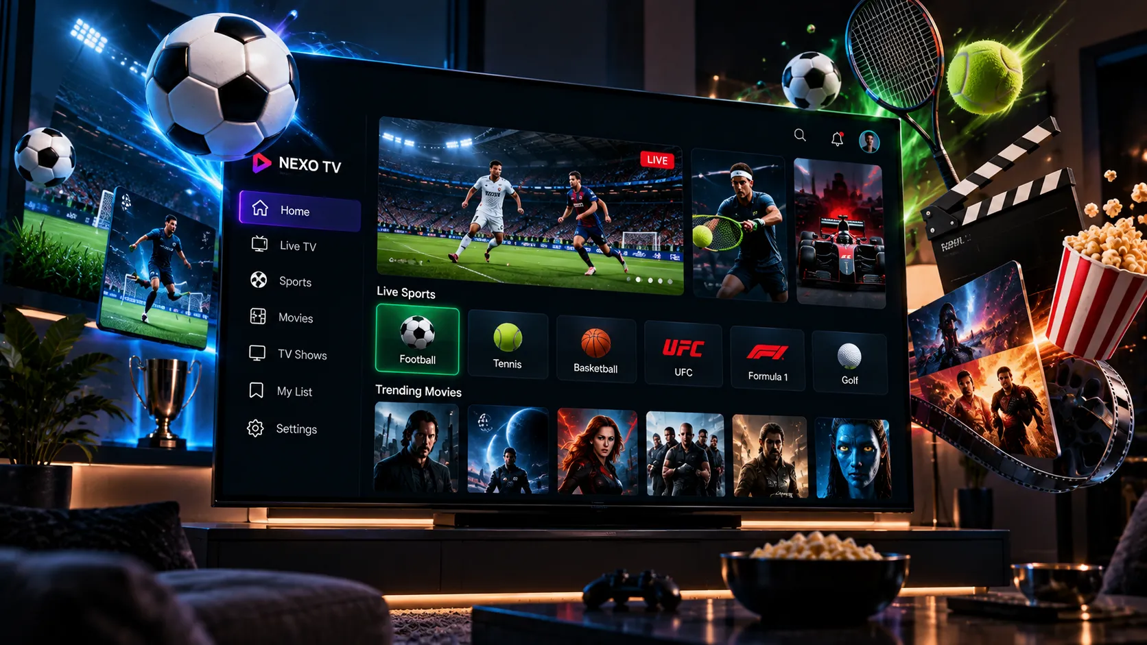 Vergleichstabelle verschiedener IPTV-Anbieter nach Streamstabilität, EPG und Paketumfang